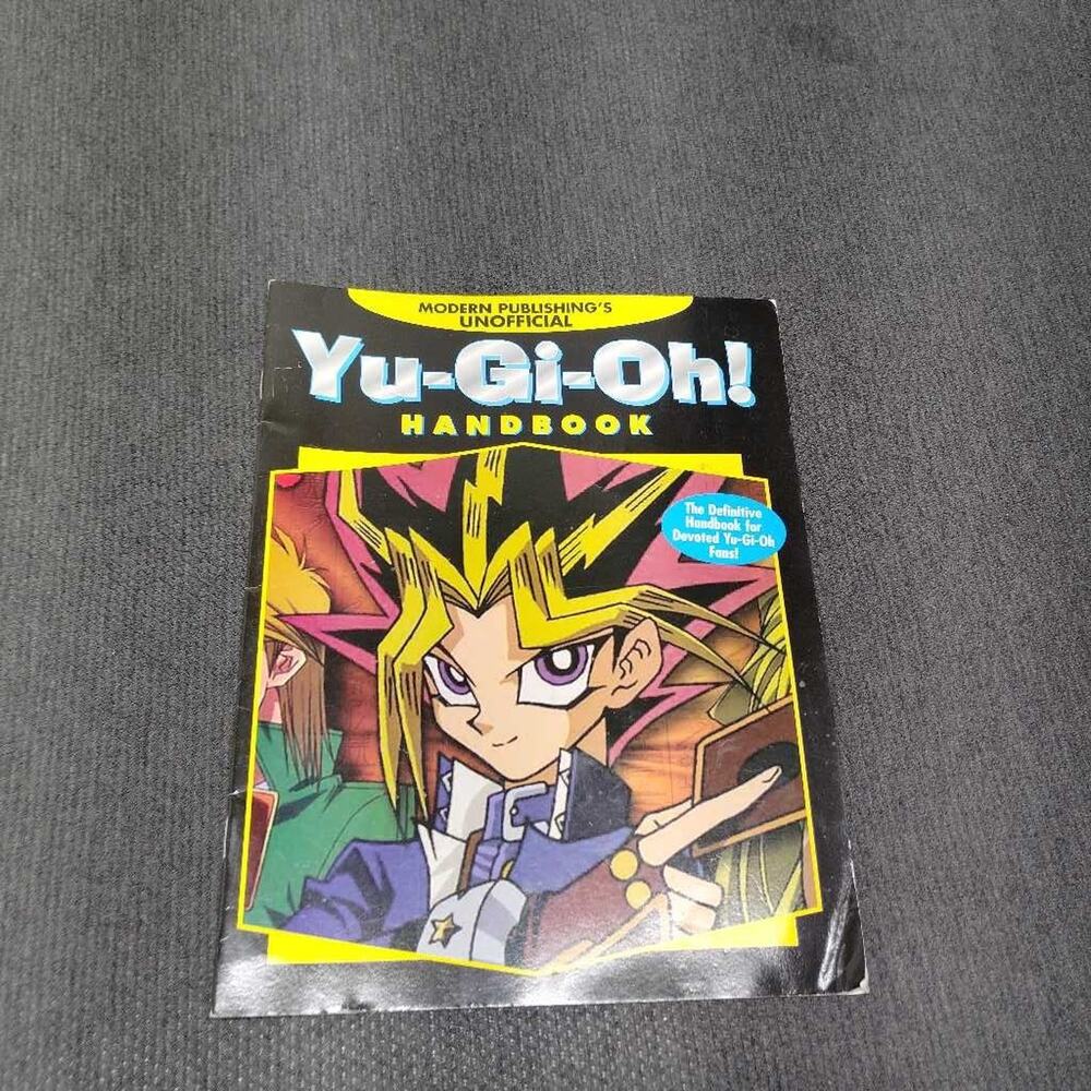 Vintage Yu-Gi-Oh Handbook Unofficial Guide Book Modern Publishing Manga Anime